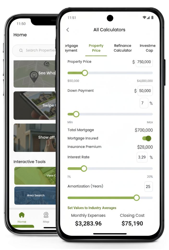Interactive tools & Calculators